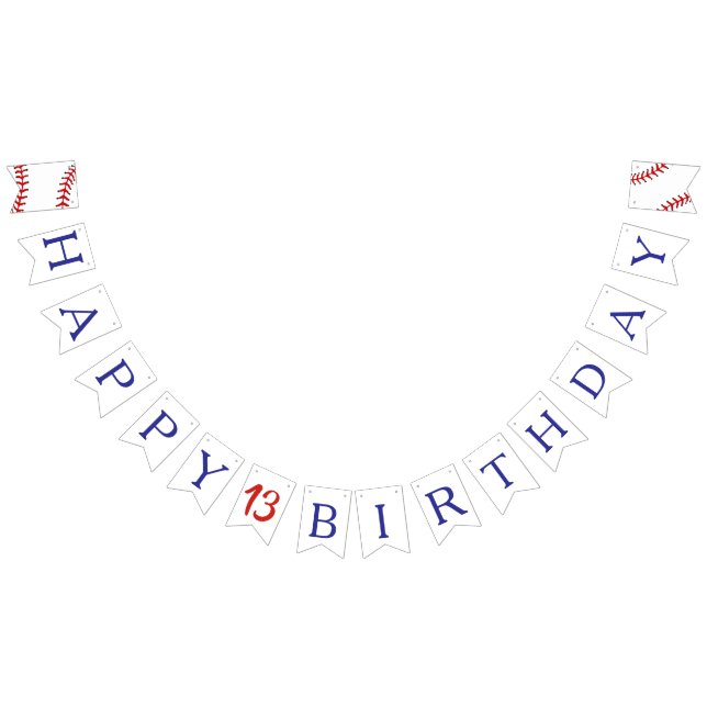 Bandeirinha Aniversário de Beisebol  (Todos)