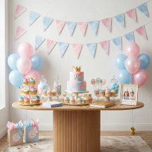 Aniversário de Gêmeos Menino e Menina Dois Gansos 