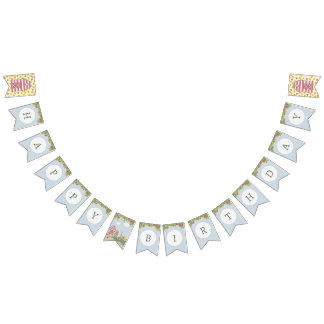 Bandeirinha Aniversário do Fall Forest Amigos