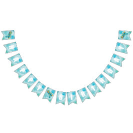 Bandeirinha Aniversário do Water Gun Boy