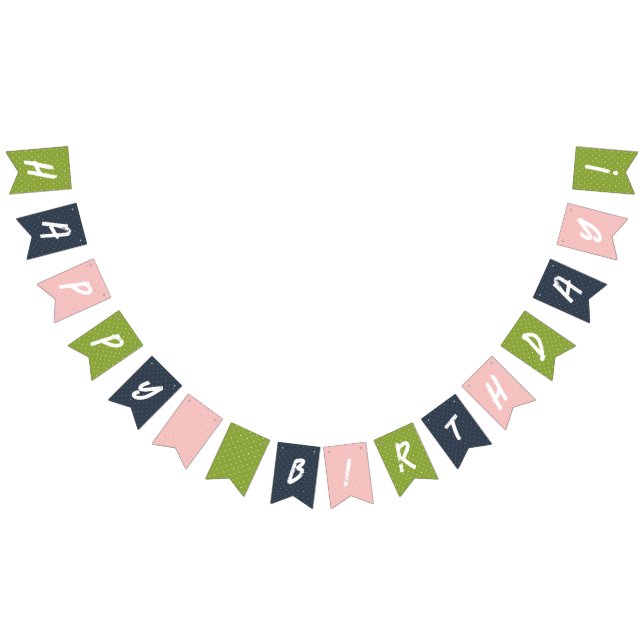 Bandeirinha Aniversário padrão (Todos)