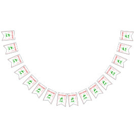 Bandeirinha Aniversário Personalizado do Menu Restaurante de S