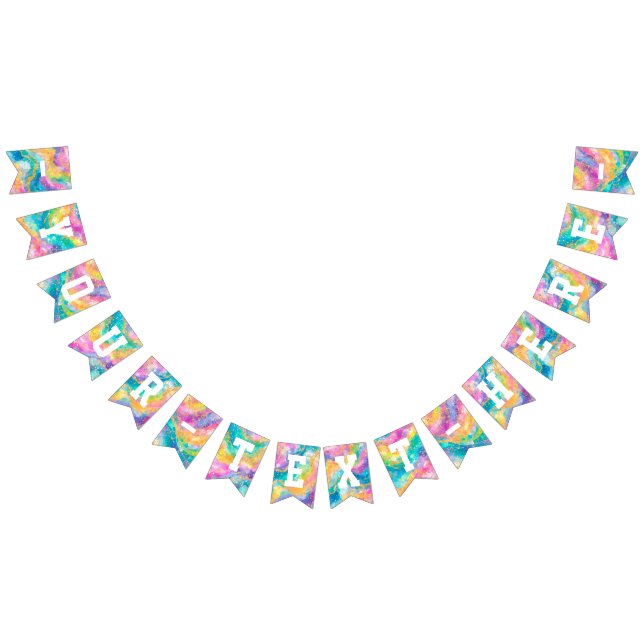 Bandeirinha Arco-íris e faixa Dourada (Todos)