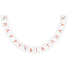 Bandeirinha Arco-Íris Unicórn Balões e Banner Aniversário Deco