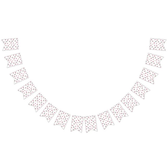 Bandeirinha Arcos, Coelhinhos e Flores (Todos)