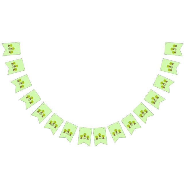 Bandeirinha Árvores do Dia da Terra (Todos)