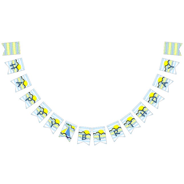 Bandeirinha Asail FELY BIRTHDAY (Todos)