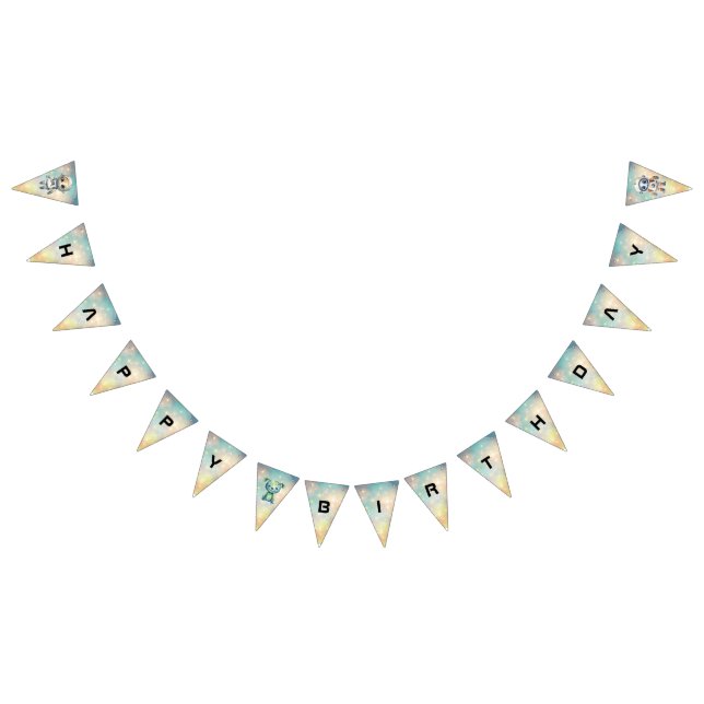 Bandeirinha Atenção Parto Intergaláctico (Todos)