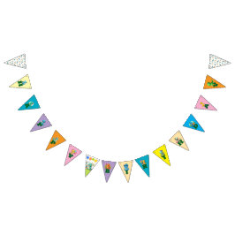 Bandeirinha Baby Dino Birthday Banners