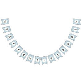 Bandeirinha Baby Elephant Birthday