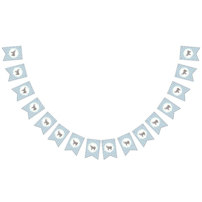 Bandeirinha Baby Elephant Light Birday (Todos)