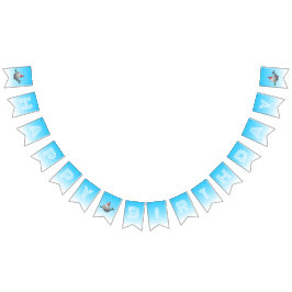 Bandeirinha Baleia pronta para festa de aniversário