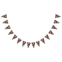 Balões Coloridos Gênero Banner Neutro de Aniversár