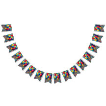 Balões Coloridos Gênero Banner Neutro de Aniversár