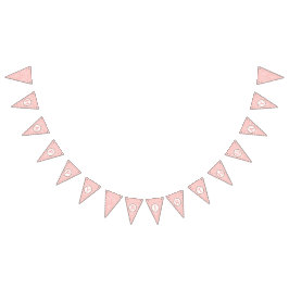 Bandeirinha Bandana Cowgirl Rosa Blush | Feliz Aniversário