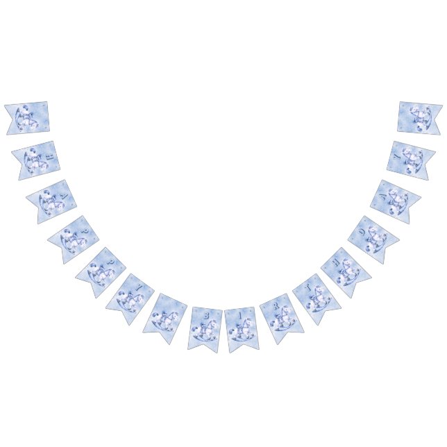 Bandeirinha Bandeja Azul de Enroscamento de Cavalo (Todos)