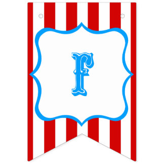 Bandeirinha bandera Feliz Cumpleaños - Circo