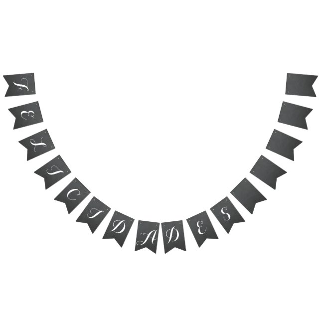 Bandeirinha Banderín de Felicidades (Todos)