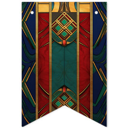 Bandeirinha Banner Africano Tradicional de Bunting