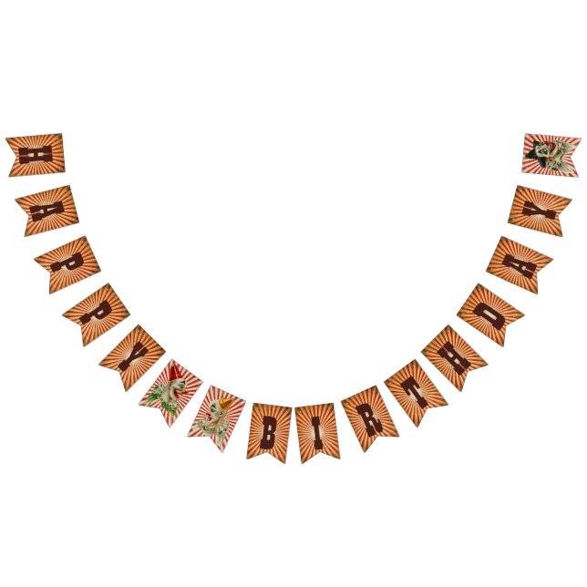 Bandeirinha Banner Bigtop para Festa de aniversário do tema do (Todos)