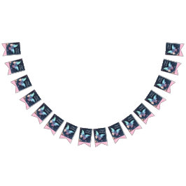 Bandeirinha Banner bonito Shimmerling Butterfly Bunting