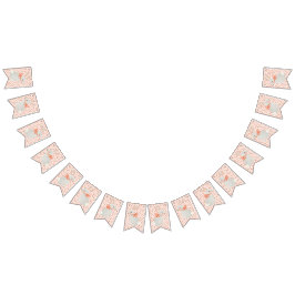 Bandeirinha Banner Bunny e Strawberry Bunting