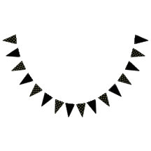 Banner da Moon Glow Party (Preto e Amarelo Suave)