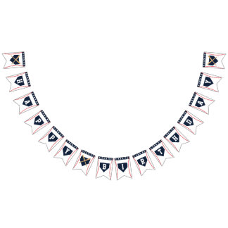 Bandeirinha Banner de aniversário de beisebol