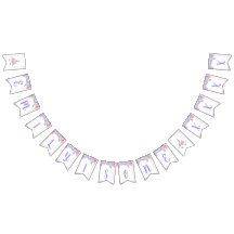 Banner de Aniversário do Unicorn Personalizado