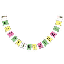 Banner de aniversário feliz