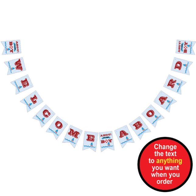 Bandeirinha Banner de bunda a bordo (Criador carregado)