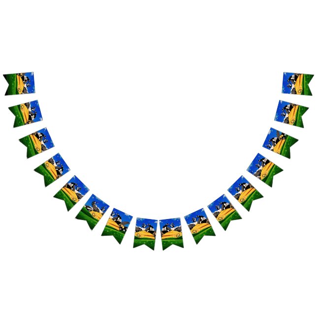 Bandeirinha Banner de bunda de BOLINHAS SUNSHINE (Todos)