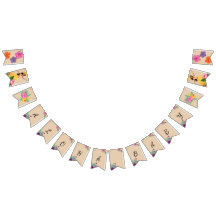 Banner de bunda do Chá de fraldas Aloha