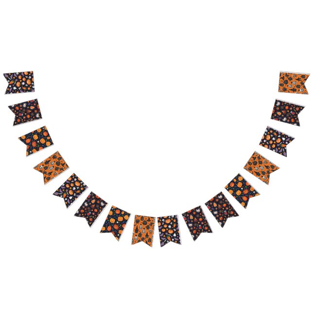 Bandeirinha Banner de bunda do Halloween (Todos)