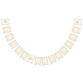 Bandeirinha Banner de bunda do milênio de limão