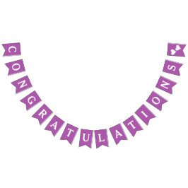 Bandeirinha banner de bunda do partido "Parabéns"