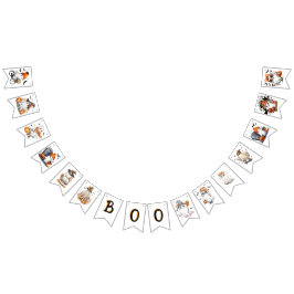 Bandeirinha Banner de bunda dos fantasmas do Halloween