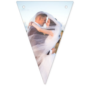 Bandeirinha Banner de bunda Fotográfica Rosa Monograma de Casa