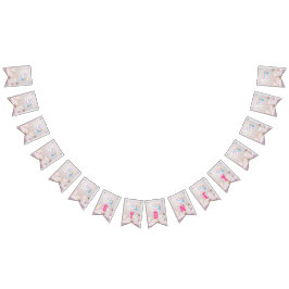 Bandeirinha Banner de bunda Princesa Feliz Aniversário