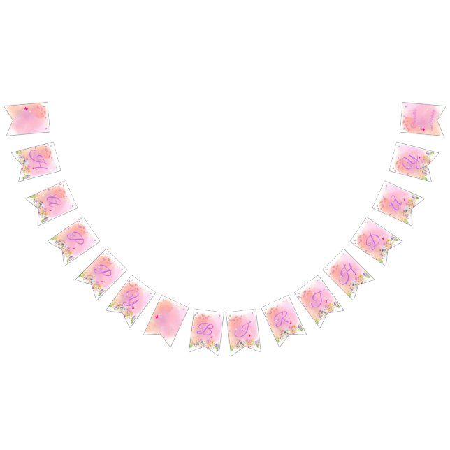 Bandeirinha Banner de Bunting Aniversário "Dois Selvagens" (Todos)