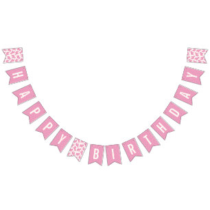 Bandeirinha Banner de Bunting Birthday de Cookie Animal - Mage