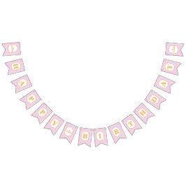 Bandeirinha Banner de Bunting da Princesa Real