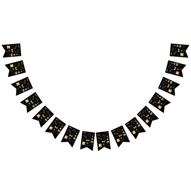 Bandeirinha Banner de Bunting de feliz ano novo GB (Todos)