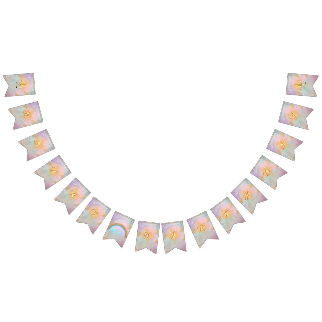 Bandeirinha Banner de Bunting de Festa de aniversário Magical  (Todos)