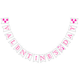 Bandeirinha Banner de Bunting - Dia de os namorados