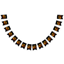 Banner de Bunting do Festa Halloween