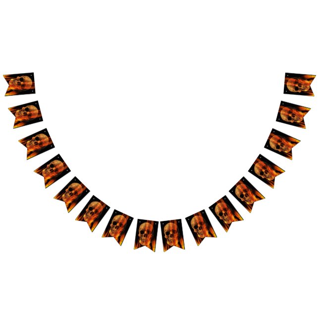 Bandeirinha Banner de Bunting do Festa Halloween (Todos)