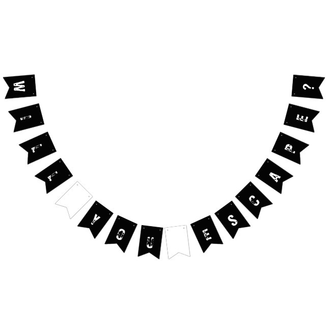 Bandeirinha Banner de Bunting do Partido "Sala de Fuga" (Todos)