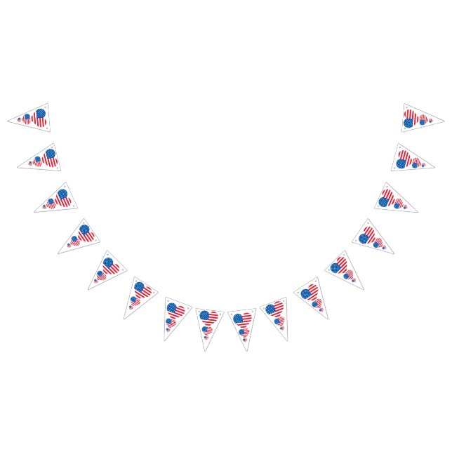 Bandeirinha Banner de Bunting do Partido Triângulo de Sinaliza (Todos)