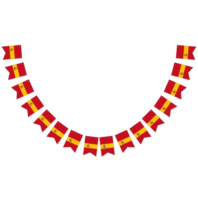 Bandeirinha banner de bunting do sinalizador de espanha (Todos)